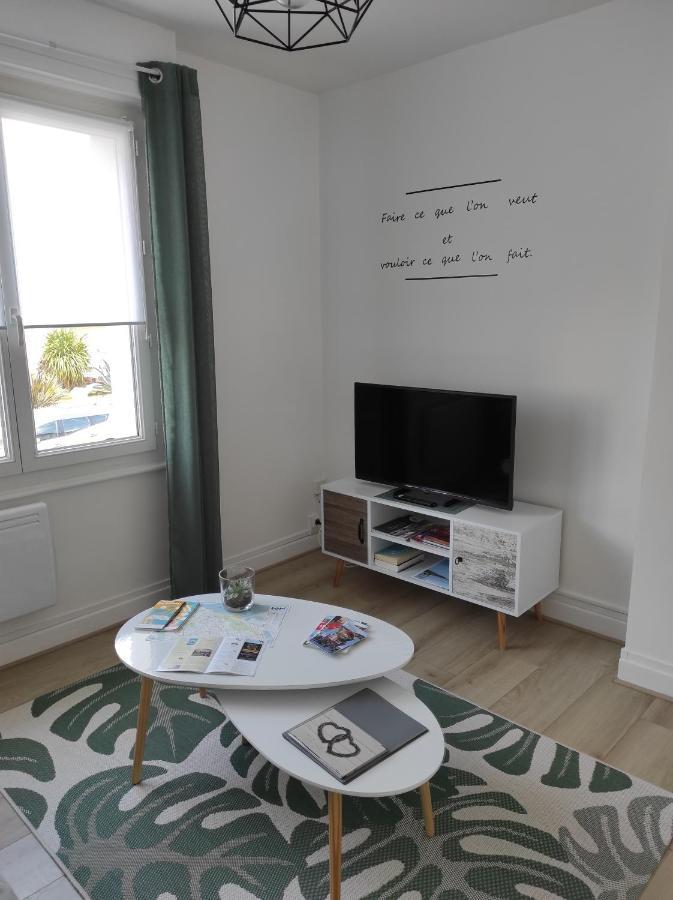 Charmant Duplex A 2 Pas De La Plage Ле-Портель Экстерьер фото